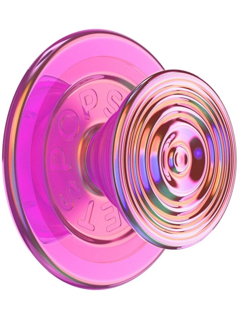 Popsockets Phone PopGrip for MagSafe Magnetic Holder Ripple Iridescent Aviation